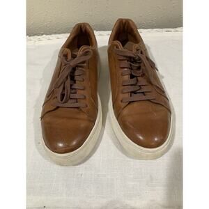 Cole Haan Mens Grand Series Brown Jensen Leather Sneaker Size 7.5